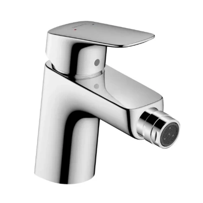 Afbeelding van Hansgrohe Logis 1 greeps bidetmengkraan 70 met wastegarnituur