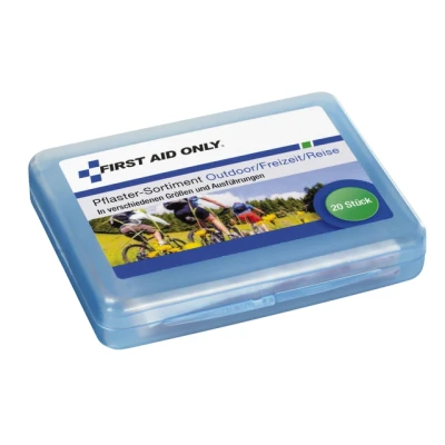 Afbeelding van First Aid Only pleisterset outdoor/reizen 20 stuks assorti AC P10024