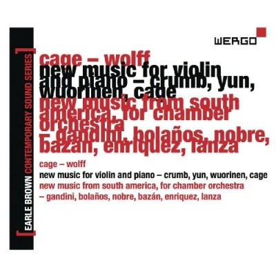 Afbeelding van Cage/Wolff: New Music for Violin and Piano/...