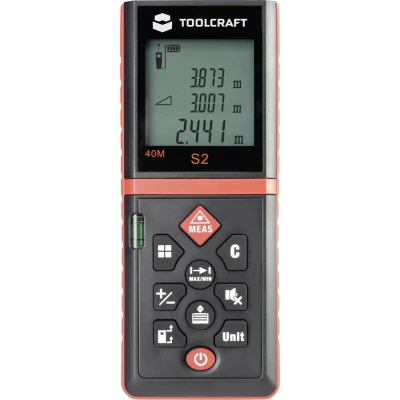 Afbeelding van TOOLCRAFT LDM X40 Laserafstandsmeter Meetbereik (max.) 40 m