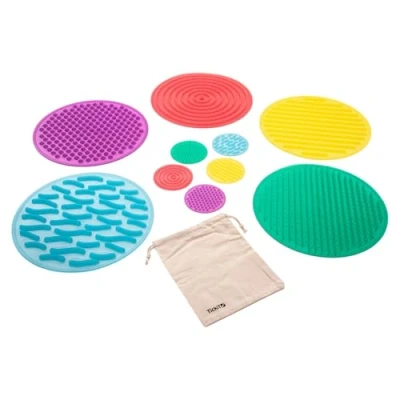 Afbeelding van TickiT 54517 SiliShapes Sensory Circle Set