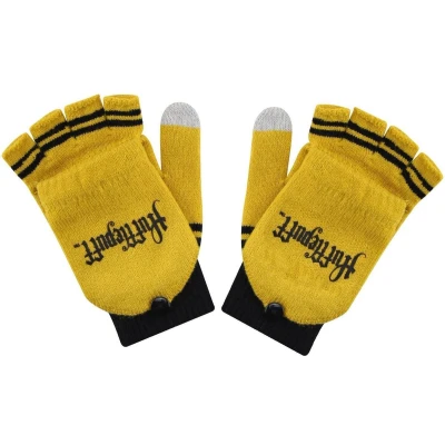 Afbeelding van Harry Potter Vingerloze handschoenen Hufflepuff Geel