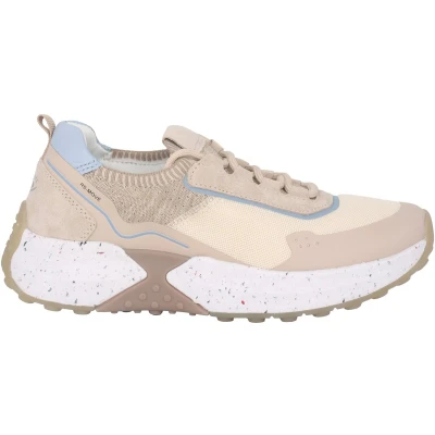 Afbeelding van Gabor rollingsoft sensitive 26.996.33 dames rollende wandelsneaker beige maat 43 (EU) 9 (UK)