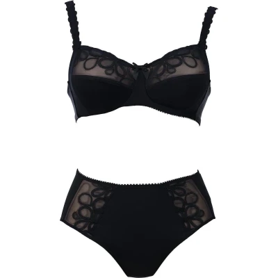 Afbeelding van RosaFaia Beautyfull Lupina Bh zonder Beugel 5629 Zwart maat EU 75B / FR 90B