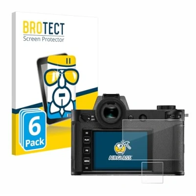 Afbeelding van BROTECT Screenprotector voor Leica SL2 S Folie Beschermfolie Beschermglas transparant (6 Stuks)