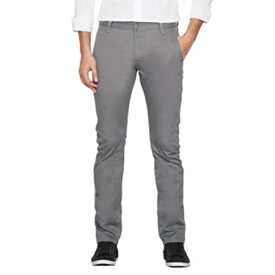 Afbeelding van Dockers Alpha Skinny Grijs maat W 33 L 32 Heren Chino met fit Pasvorm Stretch