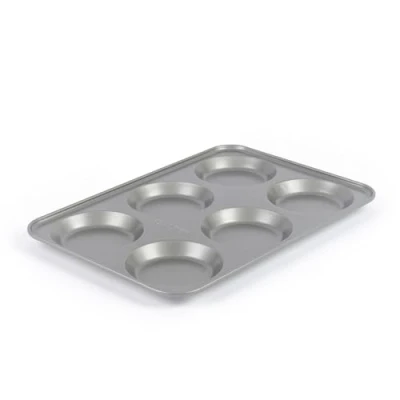 Afbeelding van Salter Essentials Yorkshire Pudding Tray Non Stick Coating, Rectangular Muffin Tray, Dishwasher Safe, Easy to Clean, Made in the UK, Durable Cupcake Lightweight, PFOA Free, BW13670