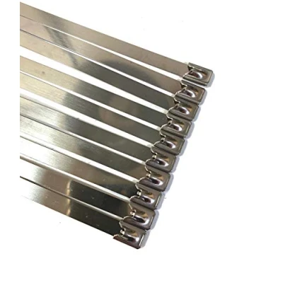 Afbeelding van TR Roestvrij stalen kabelbinders Metalen SS304 &amp; SS3016 staal EXTRA LANG EN GROOT (HEAVY DUTY) 10 stuks (7.9mmx500mm)