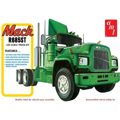 Afbeelding van 1:25 AMT 1039 Mack R685ST Semi Tractor Plastic Modelbouwpakket
