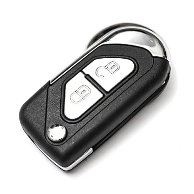 Afbeelding van Behuizing klapsleutel met 2 toetsen, afstandsbediening voor Citroen C3, DS3