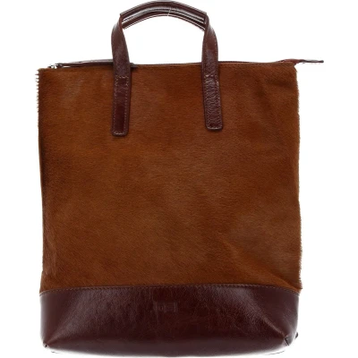 Afbeelding van JOST Rugzak Schoudertas Alta X Change Bag Brown Bruine
