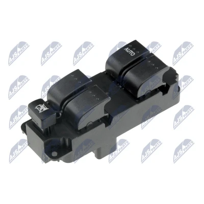 Afbeelding van NTY EWS MZ 003 Schakelaar, raamopener Links voor MAZDA: 3 Hatchback (BK) 2.3 MPS Turbo, 2.0 MZR CD, 1.6 1.6, 2.0, DI 1.3 2003 2009