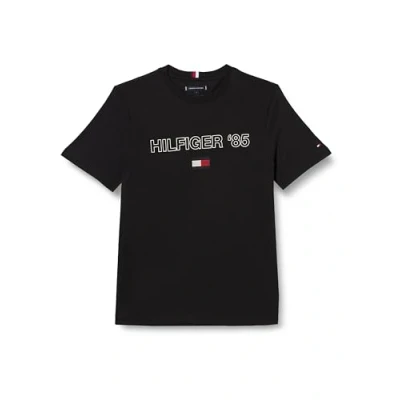 Afbeelding van Tommy Hilfiger TEE Tshirt print, Heren, Maat: XS, Black