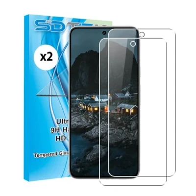 Afbeelding van SDTEK *2 Pack Screen Protector voor Google Pixel 8a Gehard Glas Premium Guard