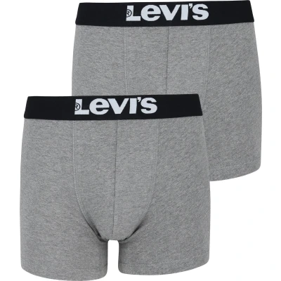 Afbeelding van Levi&#039;s short 2 pack Solid Basic Boxer H 905001001 758