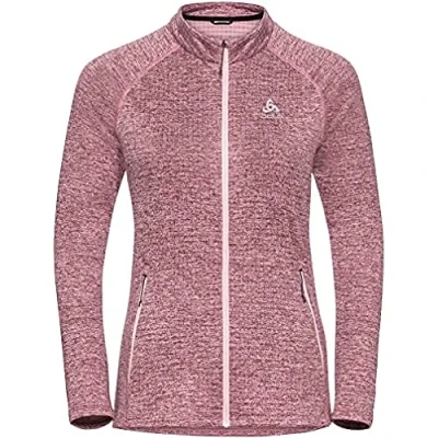 Afbeelding van Odlo TENCIA Midlayer jas voor dames, Raspberry Fudge Melange
