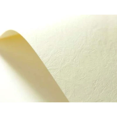Afbeelding van Netuno 40x structuurkarton crème ledernerf DIN A5 14,8 x 21 cm 246g Elfenbeinkarton Chamois Leder Structuur Embossing knutselkarton bedruktbaar voor visitekaartjes uitnodigingen certificaten diploma