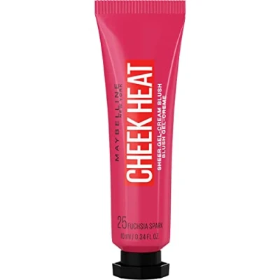 Afbeelding van Maybelline New York Cheek HEAT Blush Rouge, Dames, Maat: 10 ml, Fuchsia spark