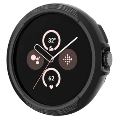 Afbeelding van Spigen Liquid Air Case Compatibel met Google Pixel Watch 3 45mm (2024) Mat Zwart
