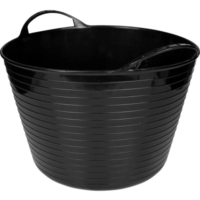 Afbeelding van Benson Mand flexibel 12 ltr zwart
