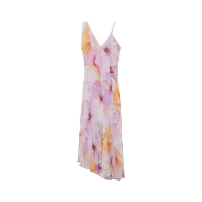 Afbeelding van Mango Maxijurk, Dames, Maat: XS, Light pastel purple