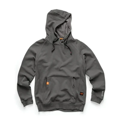 Afbeelding van Scruffs Eco Worker Hoodie Grafiet Maat XXL