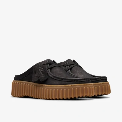 Afbeelding van Clarks Torhill Muiltjes, Dames, Maat: 37, Black Nubukleer