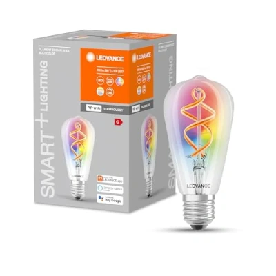 Afbeelding van LEDVANCE SMARTE LED lamp met WiFi technologie, E27, RGB kleuren veranderlijk,