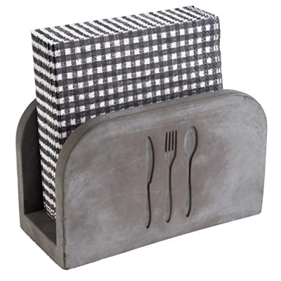 Afbeelding van ELEMENT beton servettenhouder, voor ca. 50 servetten, 16 x 7,5 10 cm