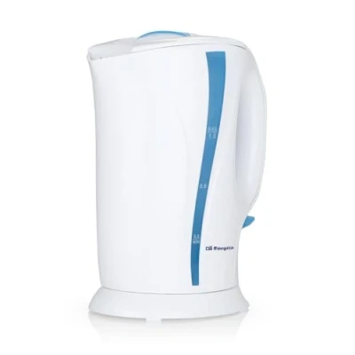 Afbeelding van Waterkoker Orbegozo KT 5002 Wit Zwart Plastic 1 L