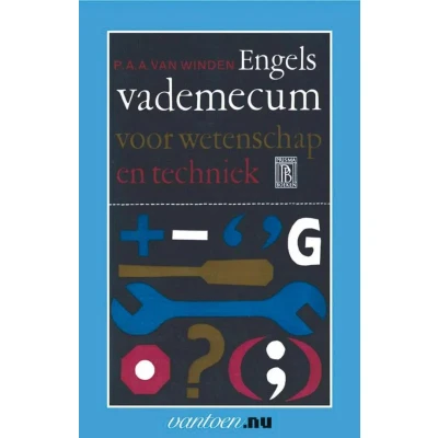 Afbeelding van Engels vademecum voor wetenschap en techniek