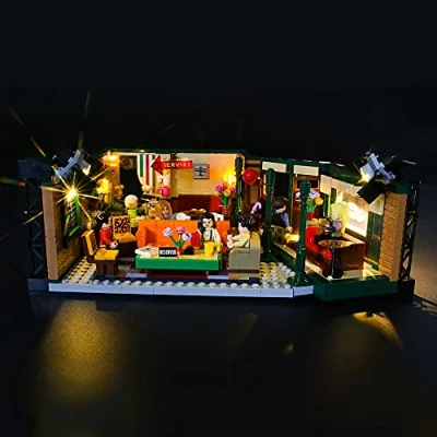 Afbeelding van GEAMENT LED verlichtingsset compatibel met Friends Central Perk verlichting kit voor Ideas 21319 (Bouwsteenmodel niet inbegrepen)