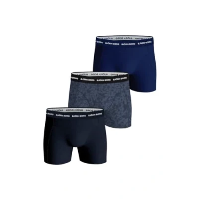 Afbeelding van Björn Borg 3 PACK Boxerbriefs, Heren, Maat: Medium, Blue/schwarz