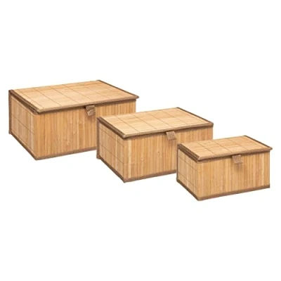 Afbeelding van Bamboe mandjes 3 delig Five®