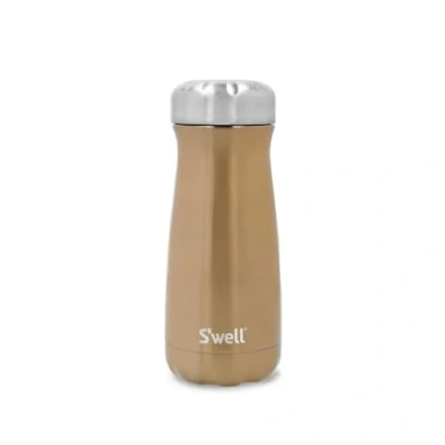 Afbeelding van S&#039;well Traveler drinkfles, pyriet, 470 ml. Vacuüm geïsoleerde reisfles voor koude en warme dranken BPA vrije roestvrijstalen waterfles
