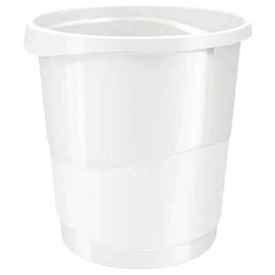 Afbeelding van Esselte Europost Vivida afvalemmer, inhoud 14 l, wit