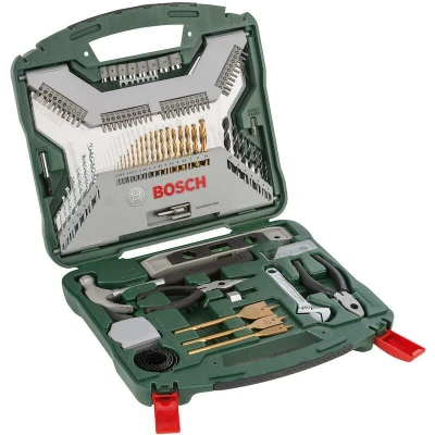 Afbeelding van Bosch Professional 103 delige X Line Titanium boren en schroefbitset (hout, steen metaal, accessoire boormachine)