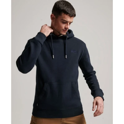 Afbeelding van Superdry Vintage LOGO EMB Hoodie, Heren, Maat: Small, Blau