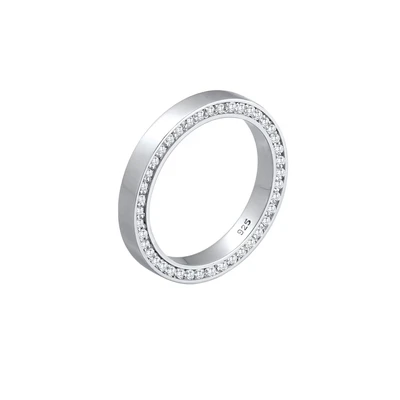 Afbeelding van Elli Funkelnd GEO JOLI Ring, Dames, Maat: 54, Silber