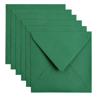 Afbeelding van Envelop Papicolor 140x140mm dennengroen