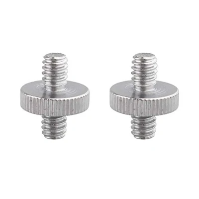 Afbeelding van Jopto 2 Stks 1/4 &quot;Mannelijke naar Metalen Schroefadapter Statief Schroef Converter voor Camera, Statief, Monopod, Schouder Rig, Lichtstandaard, Camera Kooi