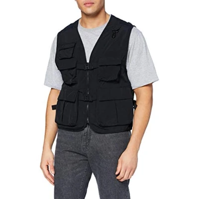 Afbeelding van Urban Classics Tactical VEST Bodywarmer, Heren, Maat: 4XL, Black