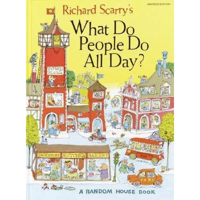 Afbeelding van Richard Scarry&#039;s What Do People All Day
