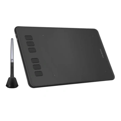 Afbeelding van Huion Inspiroy H640P Grafische tekentablet Batterijloze digitale stylus pen met 8192 niveaus Pendruk 6 Express toetsen en 1 pennenhouder ondersteunen Windows, Mac Android.