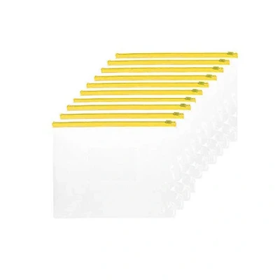 Afbeelding van A4/A5 transparante plastic Zip Portemonnee File Bags Folders Bag Document 20 Stks