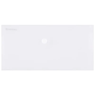 Afbeelding van DONAU 8548001PL 02 documententas/verzamelmap met drukknop, PP, DL, 180μm, grijs