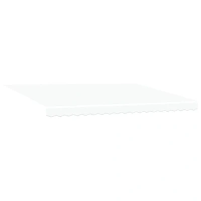 Afbeelding van vidaXL Luifel vervangingsstof voor 4.5x3.5 m frame Wit