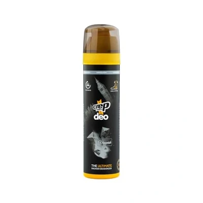 Afbeelding van Crep Protect Schoendeodorantspray Geurverwijderaar voor schoenen met 24 uur bescherming, residuvrije formule alle sneakers, verfrissende geur (150 ml) (Vanquish)