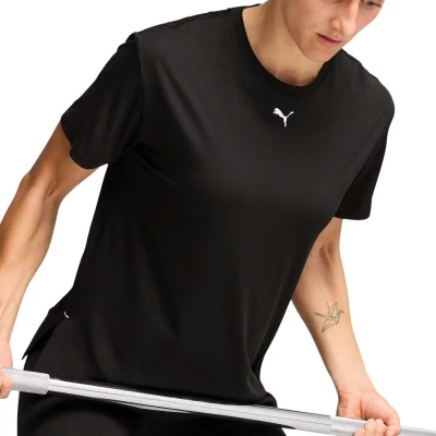 Afbeelding van CLOUDSPUN T shirt voor Dames, Zwart/Wit, Maat XXL PUMA