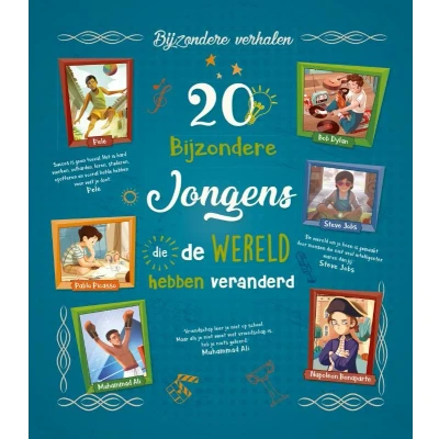 Afbeelding van 20 bijzondere jongens die de wereld hebben veranderd